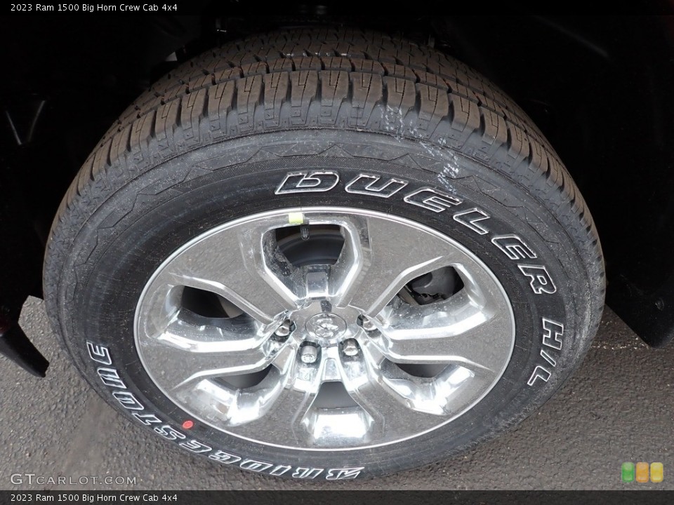 2023 Ram 1500 Big Horn Crew Cab 4x4 Wheel and Tire Photo #145453708