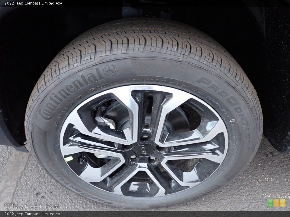 2022 Jeep Compass Limited 4x4 Wheel and Tire Photo #145454773