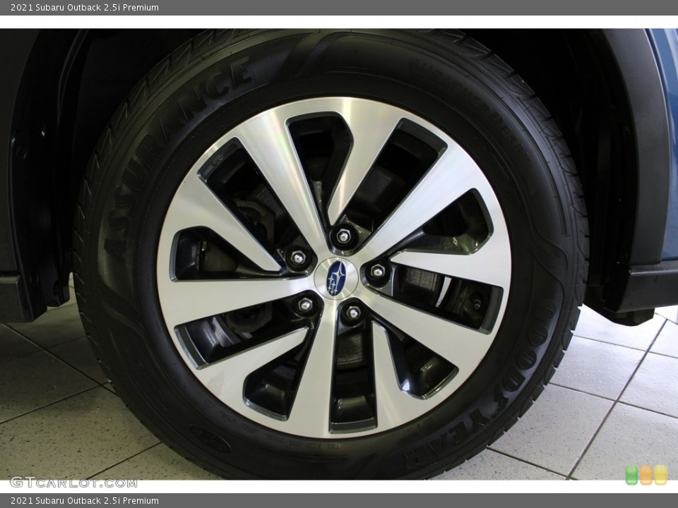 2021 Subaru Outback 2.5i Premium Wheel and Tire Photo #145455358