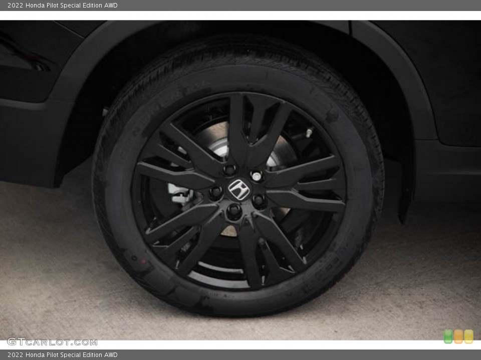 2022 Honda Pilot Special Edition AWD Wheel and Tire Photo #145457027