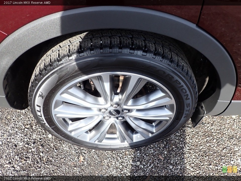 2017 Lincoln MKX Reserve AWD Wheel and Tire Photo #145457293