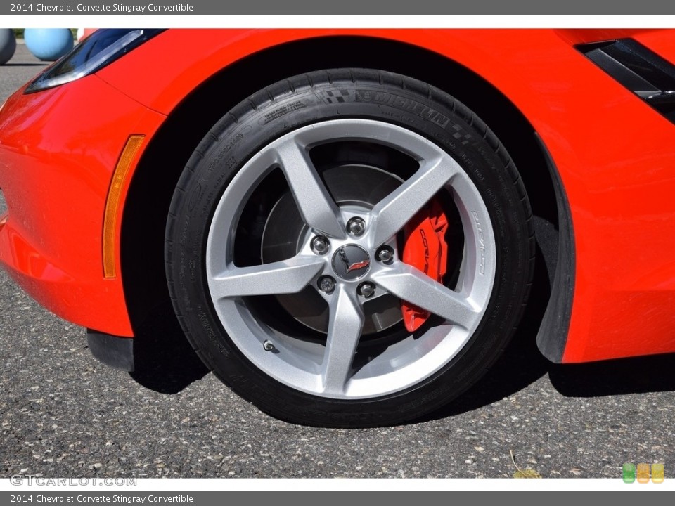 2014 Chevrolet Corvette Stingray Convertible Wheel and Tire Photo #145463008