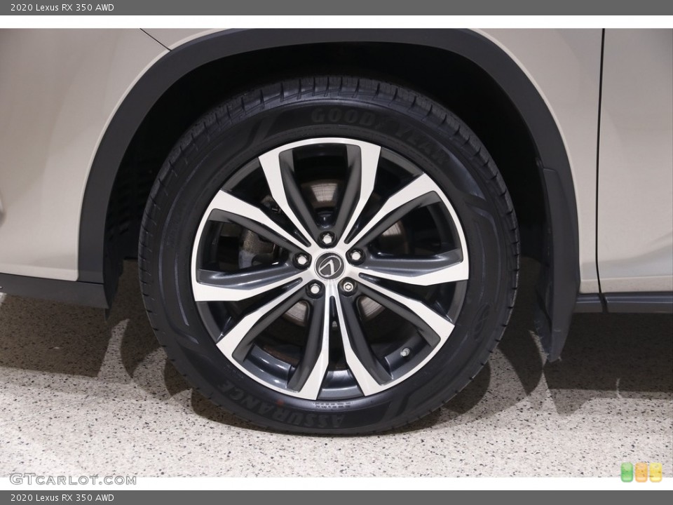 2020 Lexus RX 350 AWD Wheel and Tire Photo #145469417