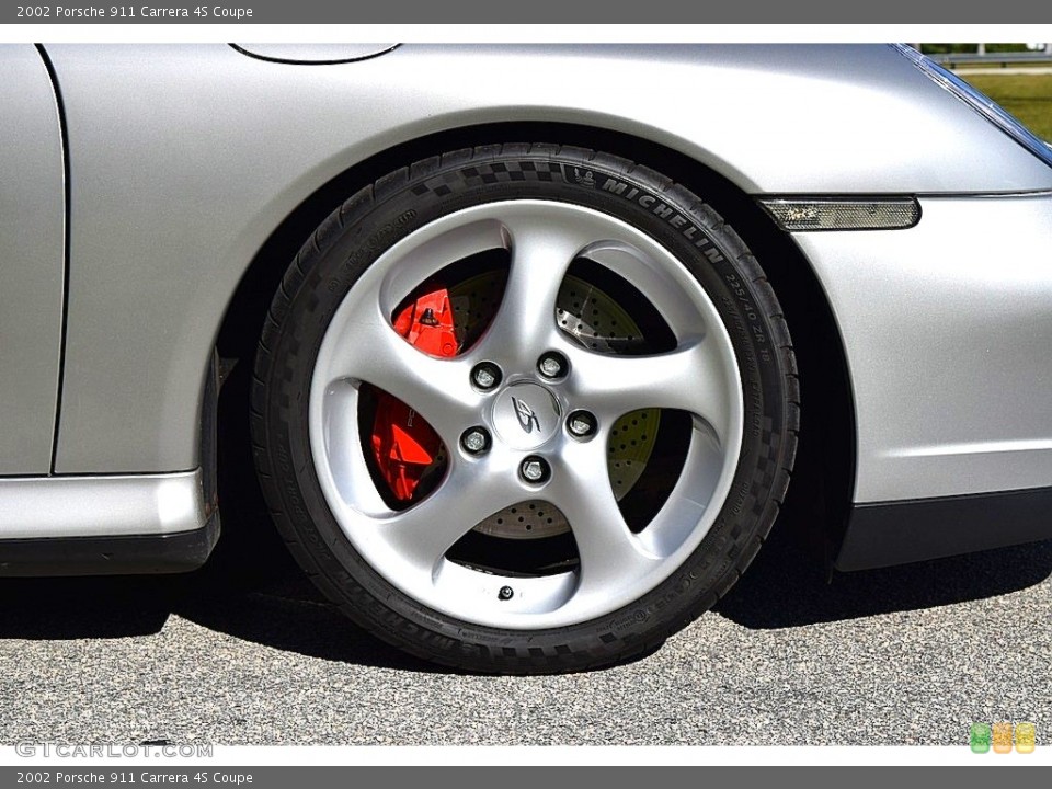 2002 Porsche 911 Carrera 4S Coupe Wheel and Tire Photo #145471425