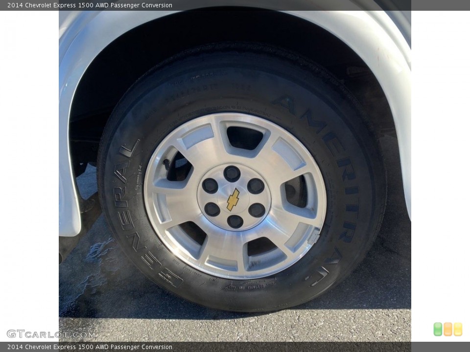 2014 Chevrolet Express Wheels and Tires