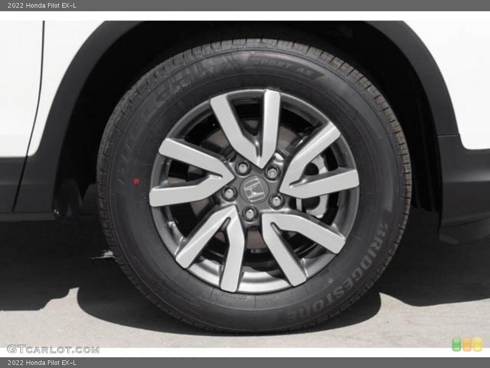 2022 Honda Pilot EX-L Wheel and Tire Photo #145477674