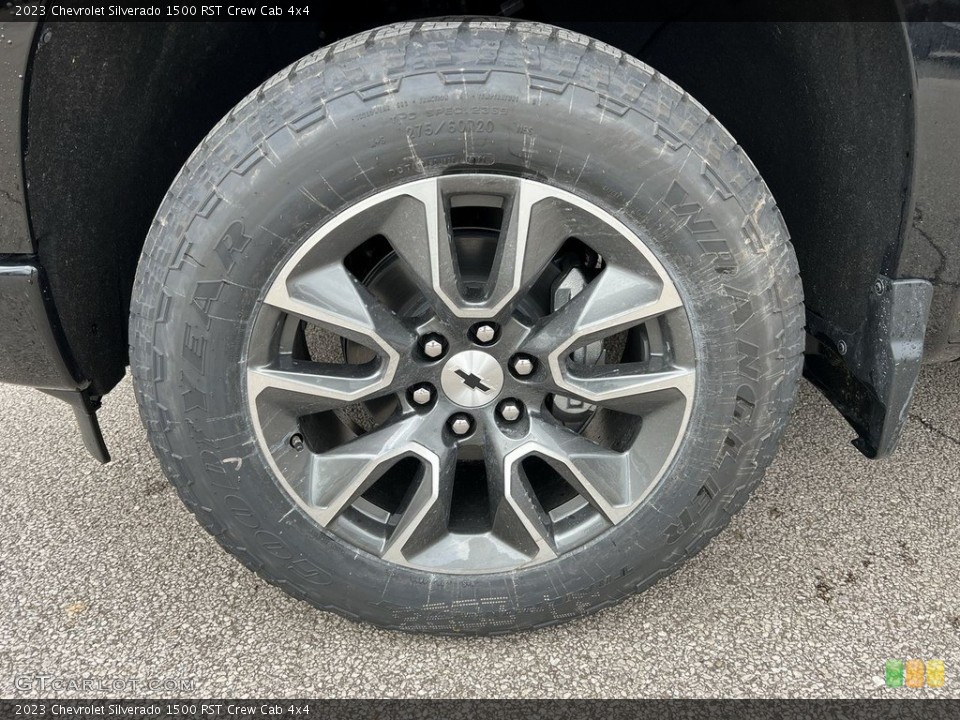 2023 Chevrolet Silverado 1500 RST Crew Cab 4x4 Wheel and Tire Photo #145488876