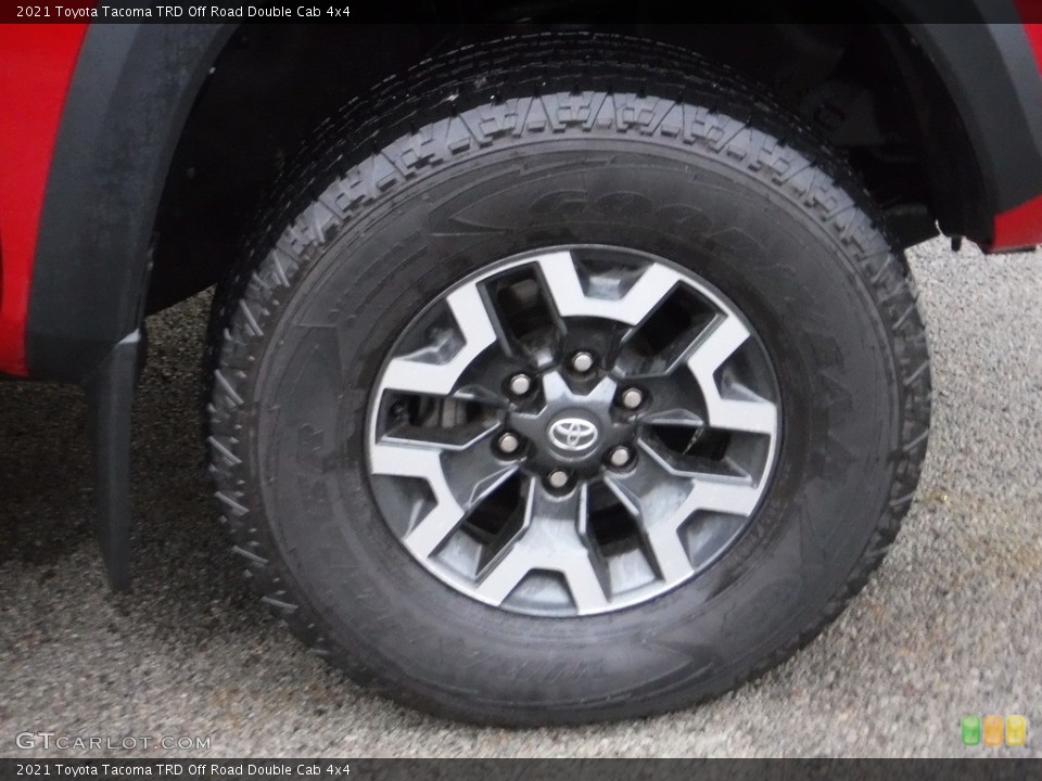 2021 Toyota Tacoma TRD Off Road Double Cab 4x4 Wheel and Tire Photo #145494843