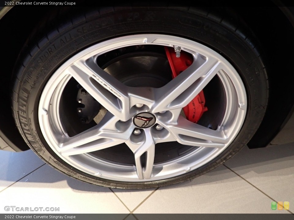 2022 Chevrolet Corvette Stingray Coupe Wheel and Tire Photo #145495662