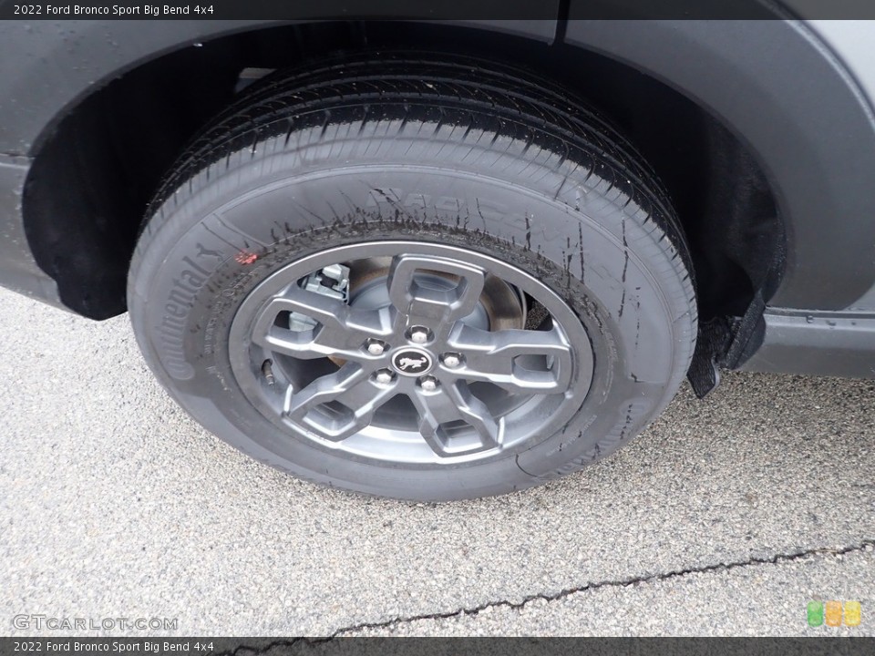 2022 Ford Bronco Sport Big Bend 4x4 Wheel and Tire Photo #145499274