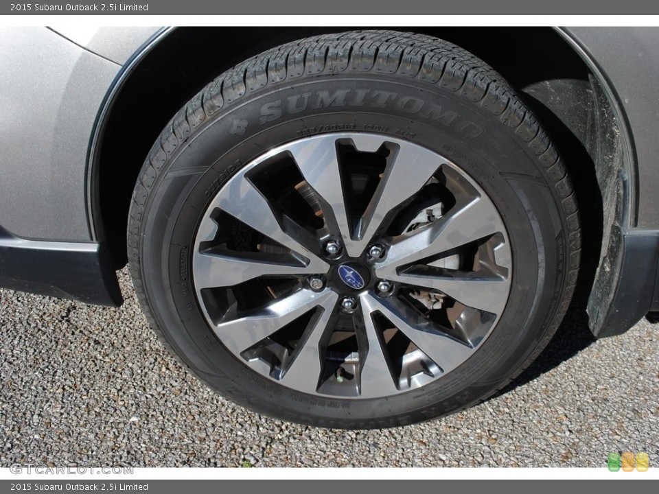 2015 Subaru Outback 2.5i Limited Wheel and Tire Photo #145501060