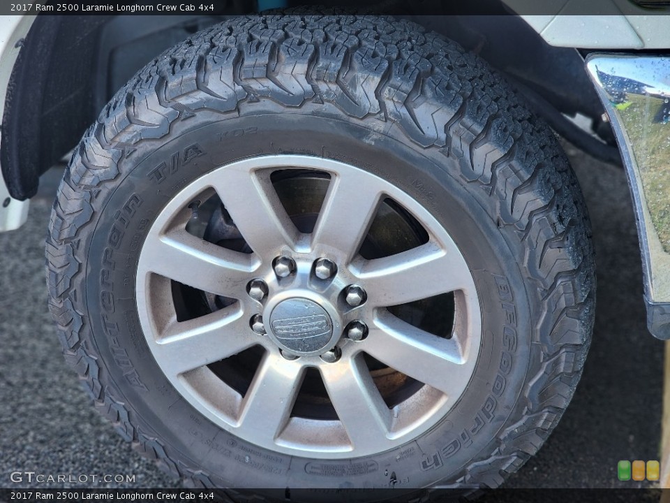 2017 Ram 2500 Laramie Longhorn Crew Cab 4x4 Wheel and Tire Photo #145506015