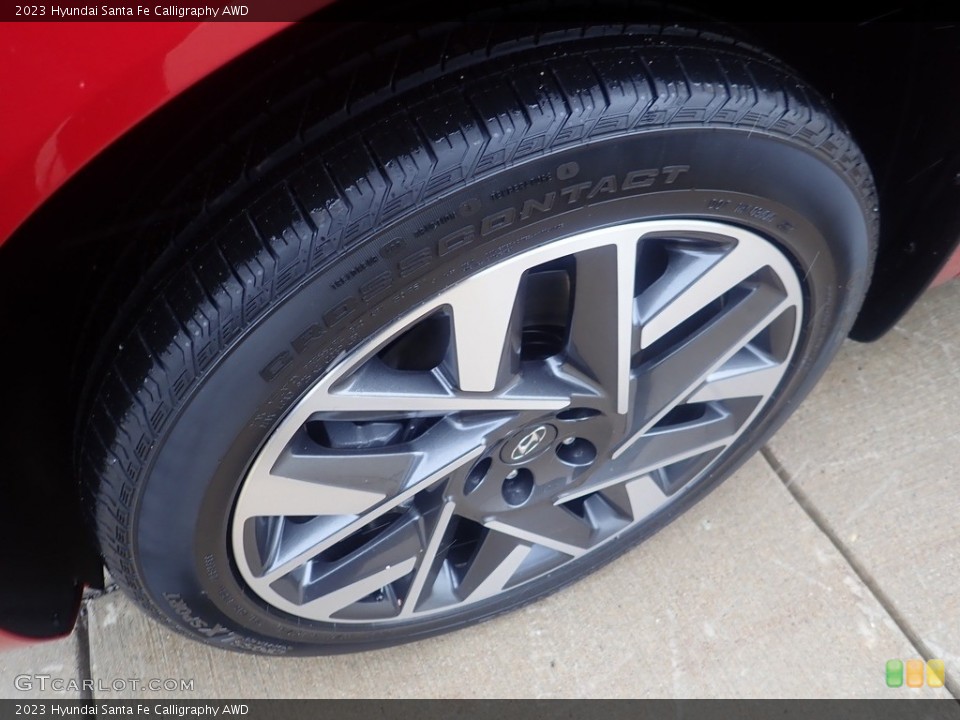 2023 Hyundai Santa Fe Calligraphy AWD Wheel and Tire Photo #145506159