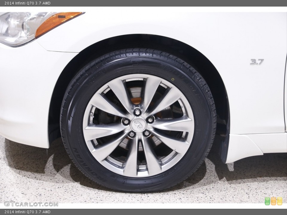 2014 Infiniti Q70 3.7 AWD Wheel and Tire Photo #145507917