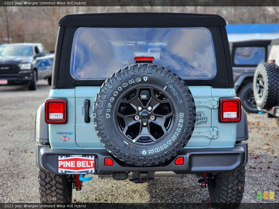 2023 Jeep Wrangler Unlimited Willys 4XE Hybrid Wheel and Tire Photo #145511817