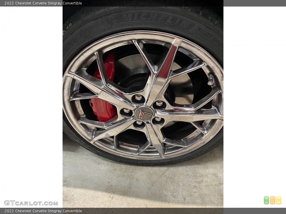 2022 Chevrolet Corvette Stingray Convertible Wheel and Tire Photo #145512207