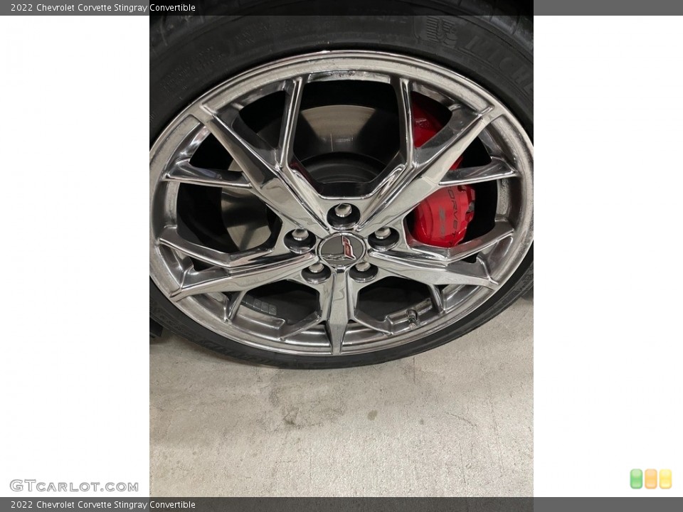 2022 Chevrolet Corvette Stingray Convertible Wheel and Tire Photo #145512231