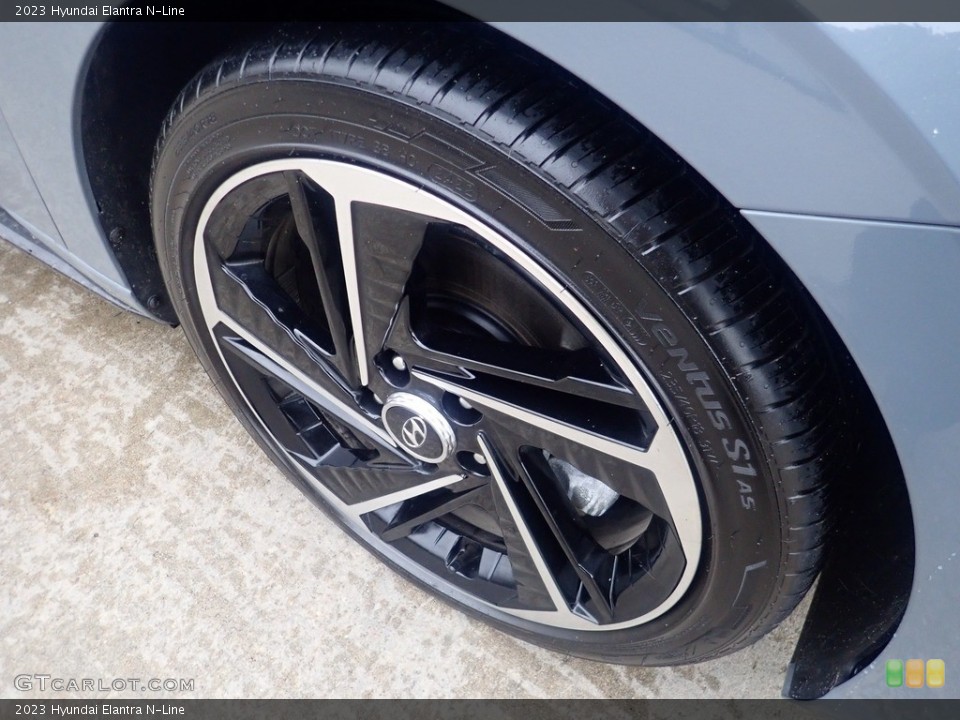 2023 Hyundai Elantra N-Line Wheel and Tire Photo #145514028