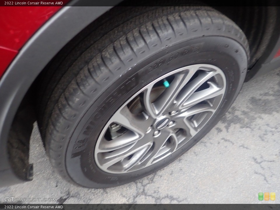 2022 Lincoln Corsair Reserve AWD Wheel and Tire Photo #145514888