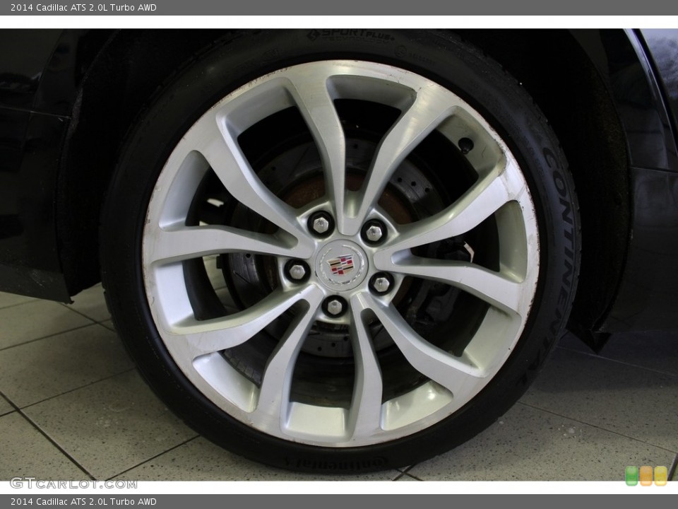 2014 Cadillac ATS 2.0L Turbo AWD Wheel and Tire Photo #145515689