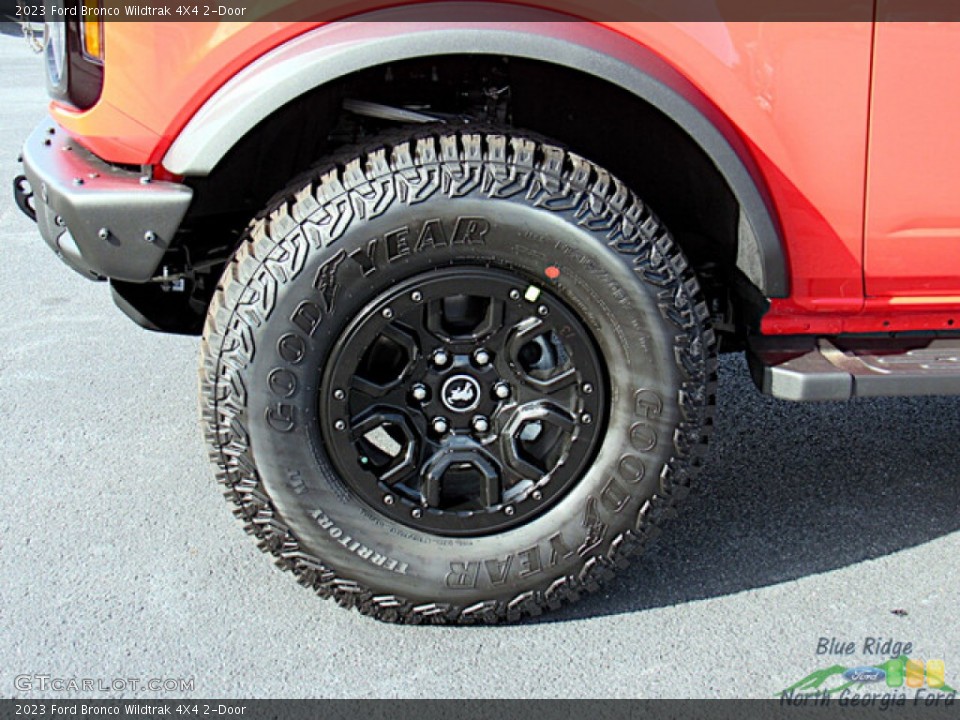 2023 Ford Bronco Wildtrak 4X4 2-Door Wheel and Tire Photo #145517881