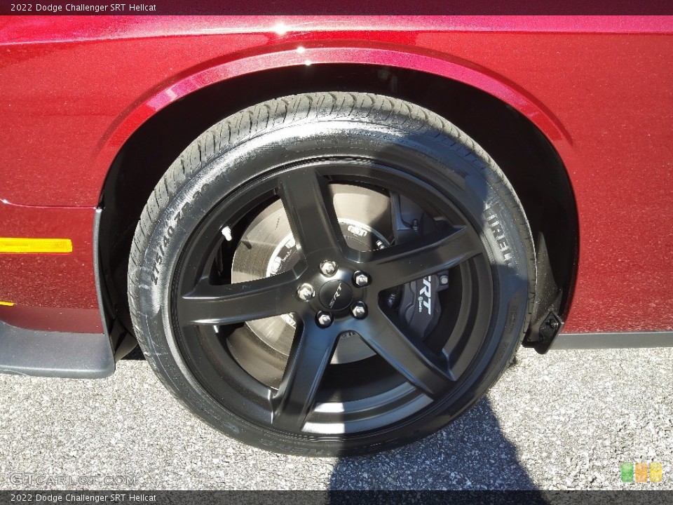 2022 Dodge Challenger SRT Hellcat Wheel and Tire Photo #145519544