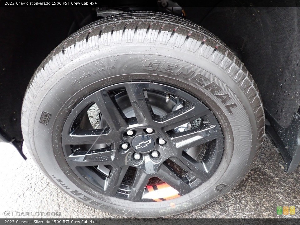2023 Chevrolet Silverado 1500 RST Crew Cab 4x4 Wheel and Tire Photo #145522199
