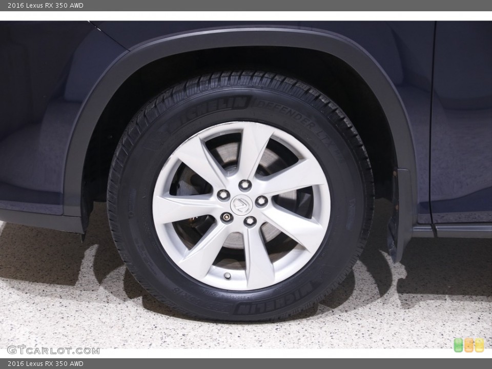 2016 Lexus RX 350 AWD Wheel and Tire Photo #145528142