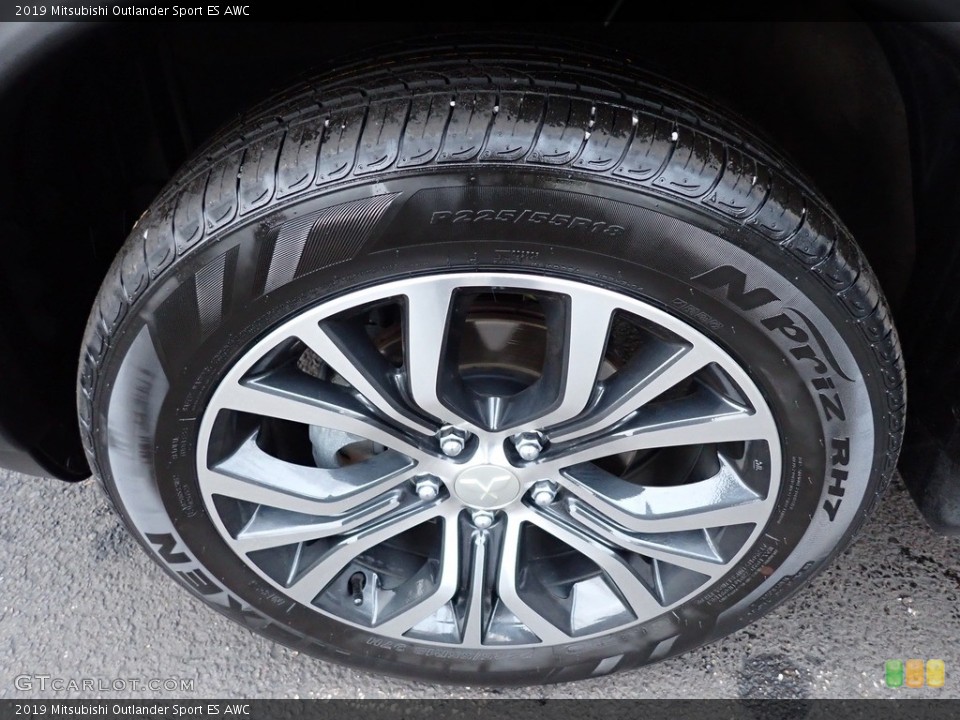 2019 Mitsubishi Outlander Sport ES AWC Wheel and Tire Photo #145529198