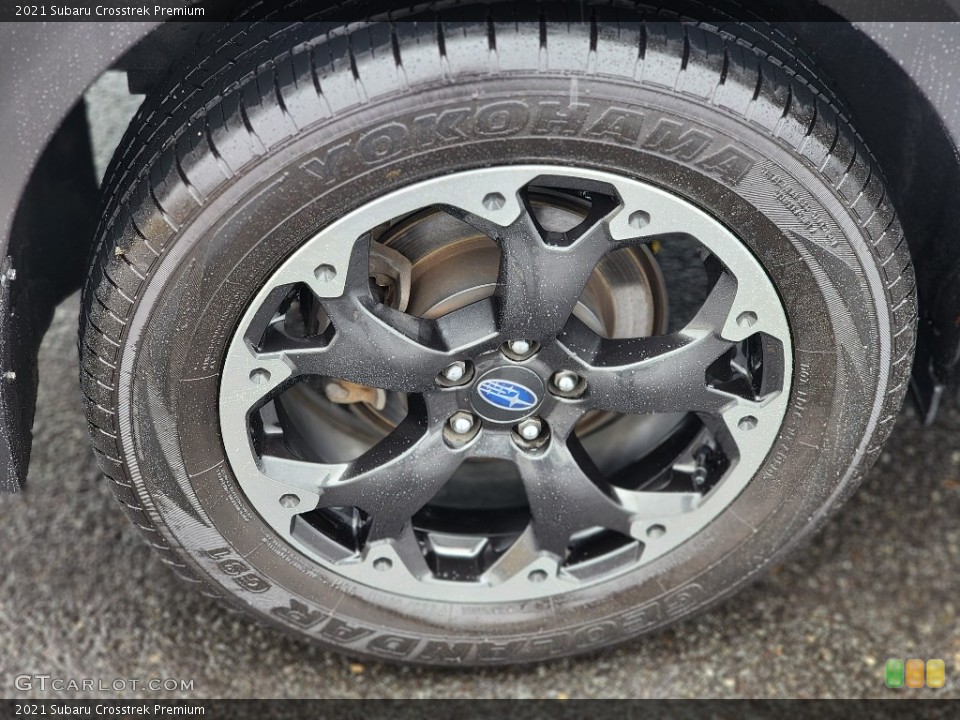 2021 Subaru Crosstrek Premium Wheel and Tire Photo #145530146