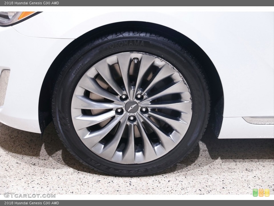 2018 Hyundai Genesis G90 AWD Wheel and Tire Photo #145534332