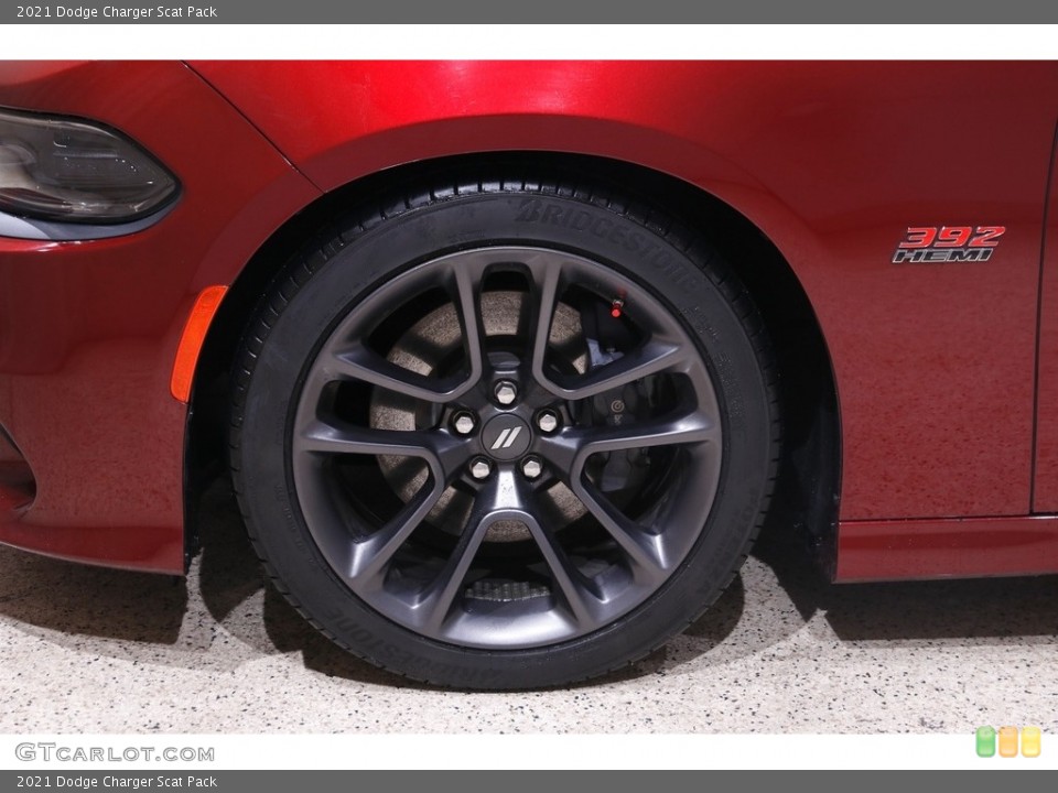 2021 Dodge Charger Scat Pack Wheel and Tire Photo #145536708