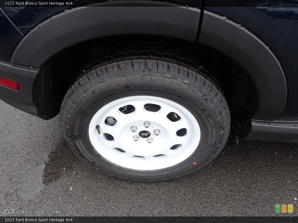 2023 Ford Bronco Sport Heritage 4x4 Wheel and Tire Photo #145539862