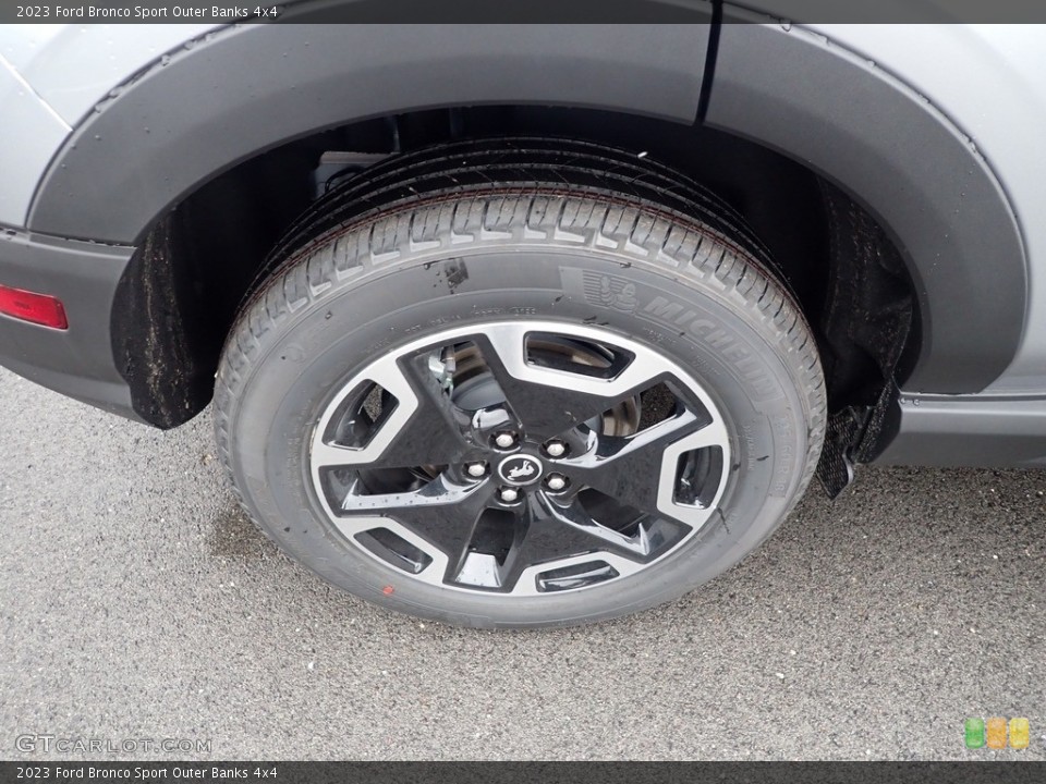 2023 Ford Bronco Sport Outer Banks 4x4 Wheel and Tire Photo #145540333