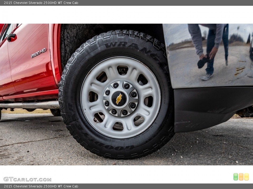 2015 Chevrolet Silverado 2500HD WT Crew Cab Wheel and Tire Photo #145541023