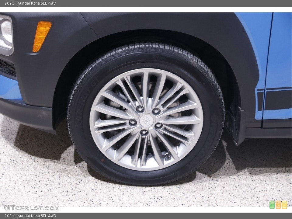 2021 Hyundai Kona SEL AWD Wheel and Tire Photo #145545274