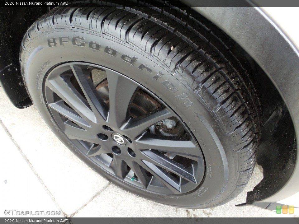 2020 Nissan Murano Platinum AWD Wheel and Tire Photo #145547161