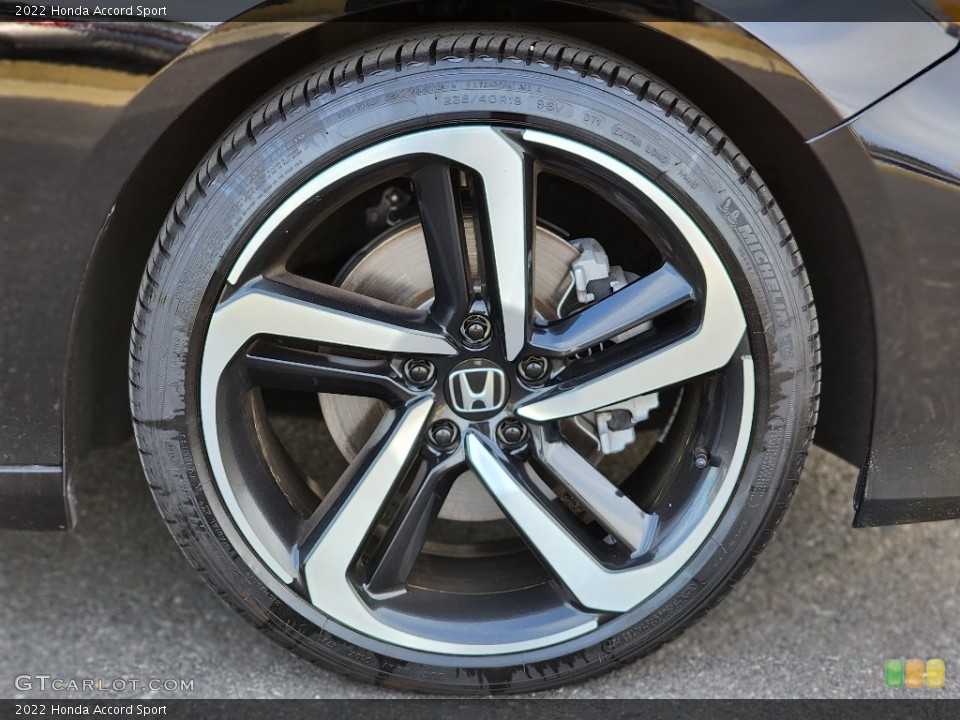 2022 Honda Accord Sport Wheel and Tire Photo #145547983