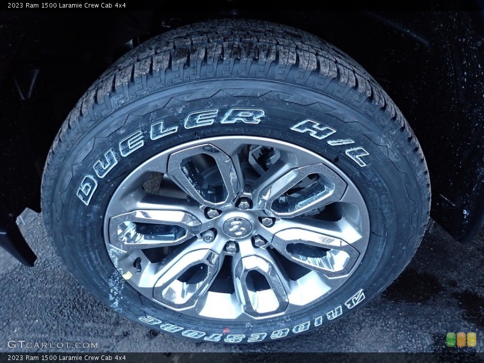2023 Ram 1500 Laramie Crew Cab 4x4 Wheel and Tire Photo #145550451