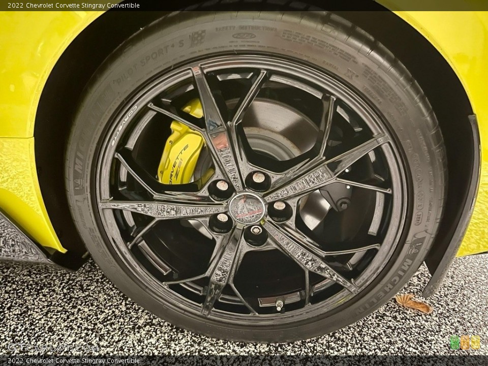 2022 Chevrolet Corvette Stingray Convertible Wheel and Tire Photo #145554167