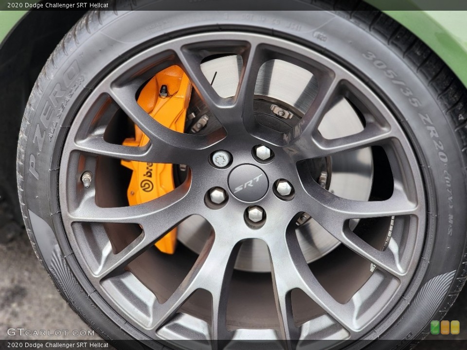 2020 Dodge Challenger SRT Hellcat Wheel and Tire Photo #145563116