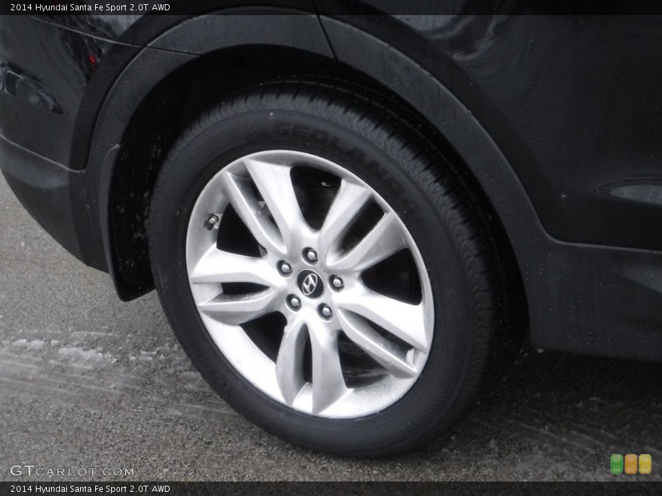2014 Hyundai Santa Fe Sport 2.0T AWD Wheel and Tire Photo #145565294
