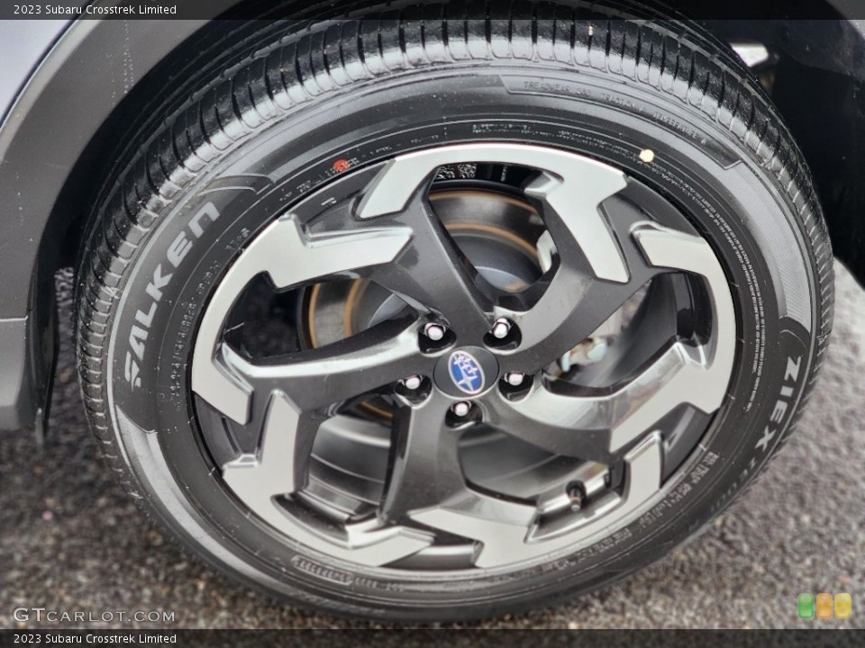 2023 Subaru Crosstrek Limited Wheel and Tire Photo #145567283