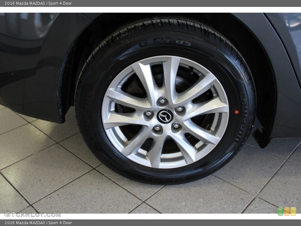 2016 Mazda MAZDA3 i Sport 4 Door Wheel and Tire Photo #145569837