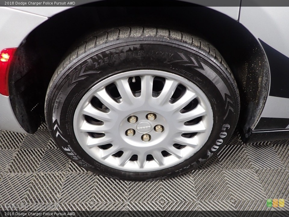 2018 Dodge Charger Police Pursuit AWD Wheel and Tire Photo #145570995
