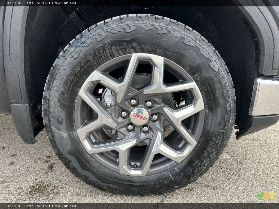 2023 GMC Sierra 1500 SLT Crew Cab 4x4 Wheel and Tire Photo #145573209