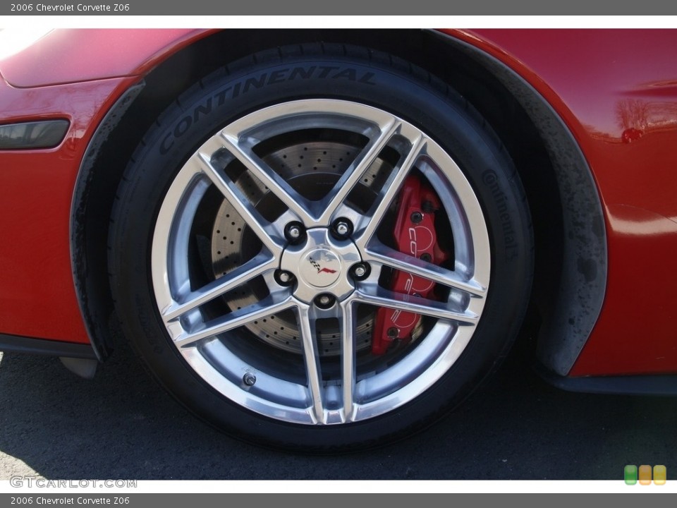 2006 Chevrolet Corvette Z06 Wheel and Tire Photo #145575596