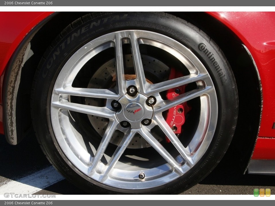 2006 Chevrolet Corvette Z06 Wheel and Tire Photo #145575656