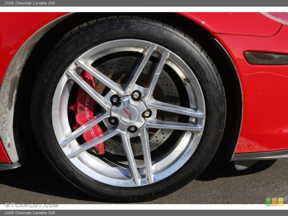 2006 Chevrolet Corvette Z06 Wheel and Tire Photo #145575675