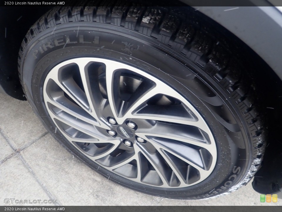2020 Lincoln Nautilus Reserve AWD Wheel and Tire Photo #145583742